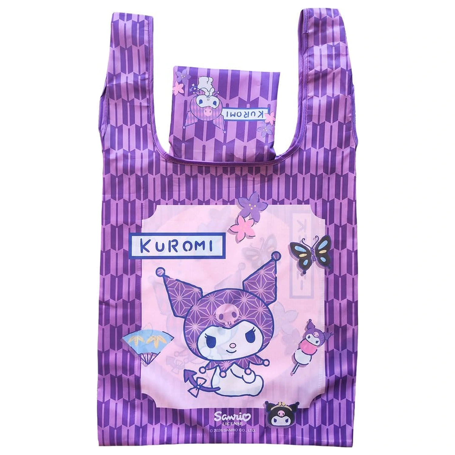 Sanrio Torba Tote Bag Kuromi Japońska Składana zdjęcie produktu