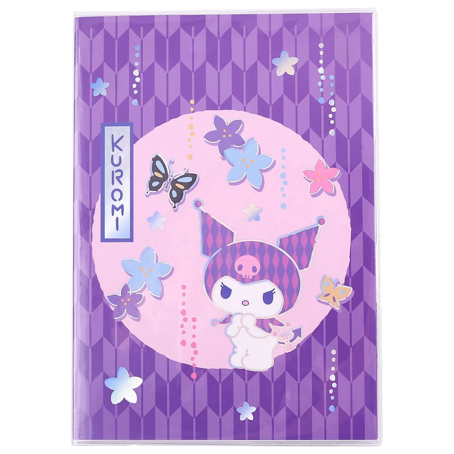 Sanrio Notatnik Kuromi Japoński Holograficzny W kratkę zdjęcie produktu