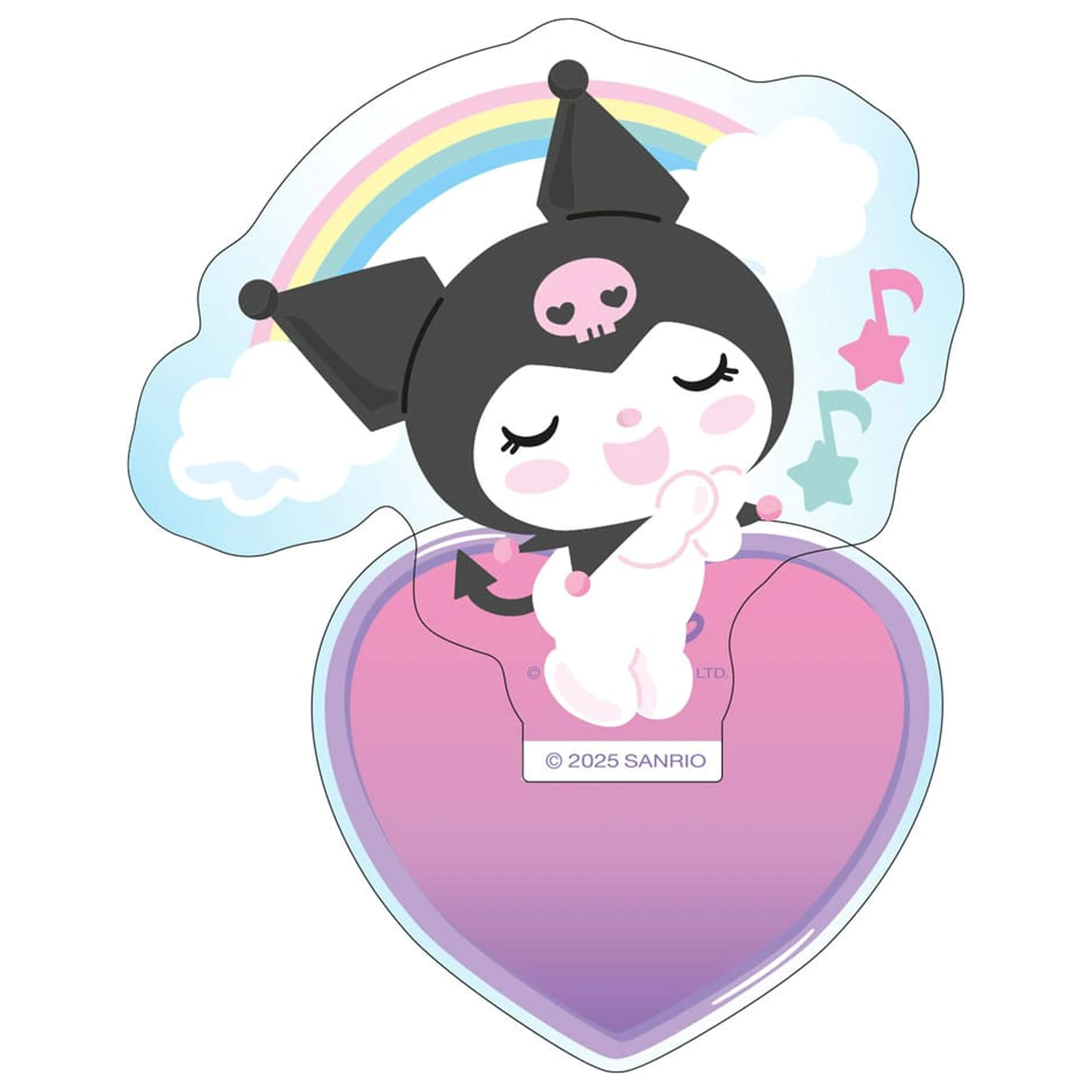 Sanrio Akrylowa Figurka Kuromi My Dream Holographic 6 cm zdjęcie produktu