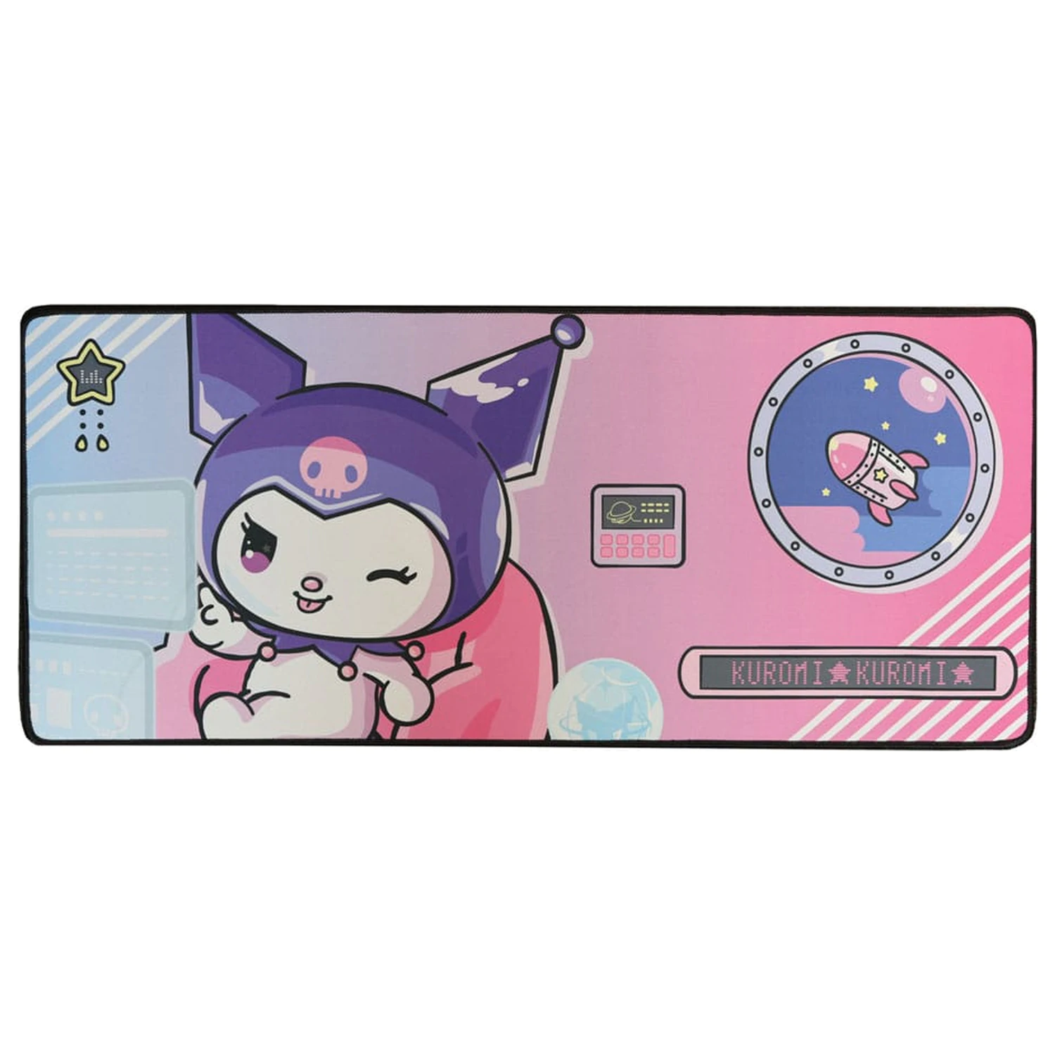 Sanrio XXL Podkładka pod mysz Kuromi Spaceship zdjęcie produktu