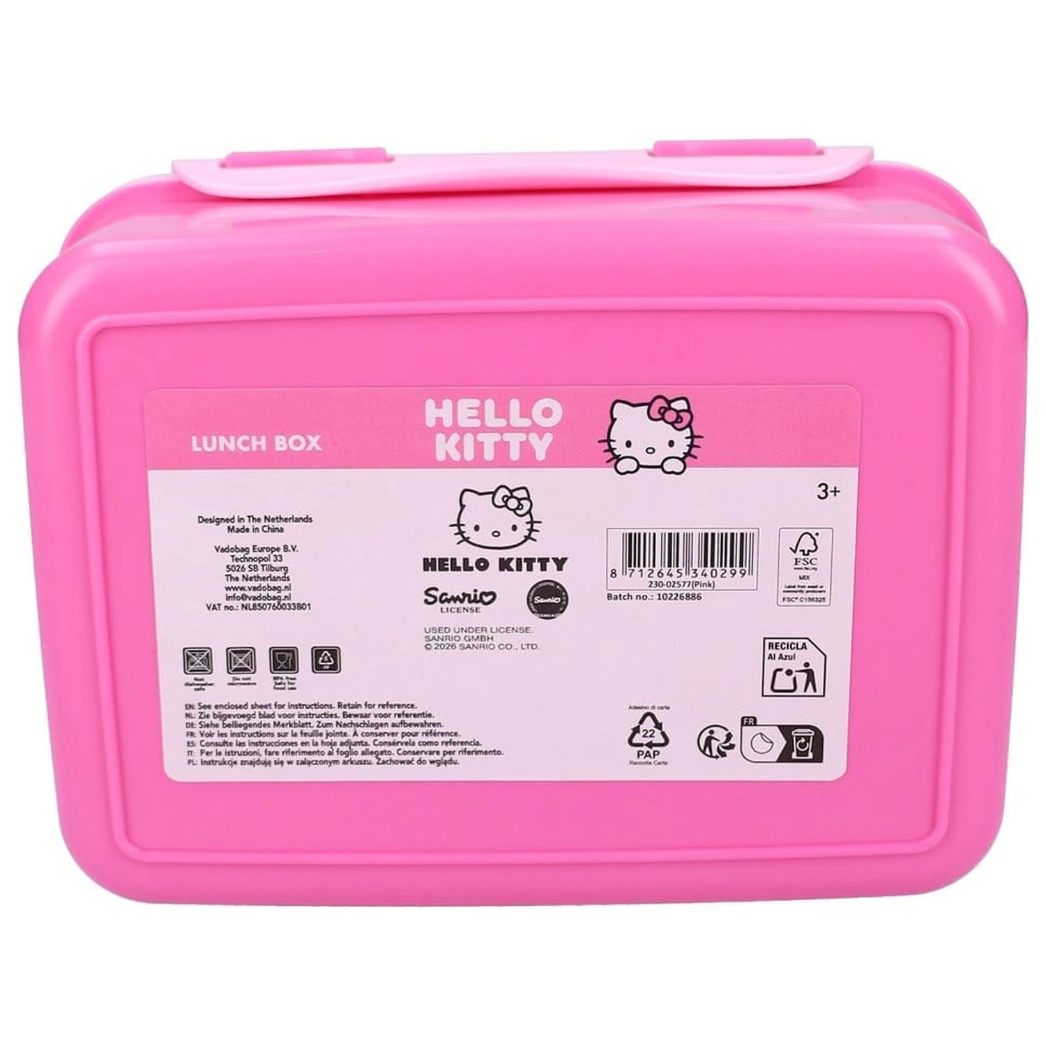 Pudełko na śniadanie Sanrio Lunch Love 18 cm zdjęcie produktu