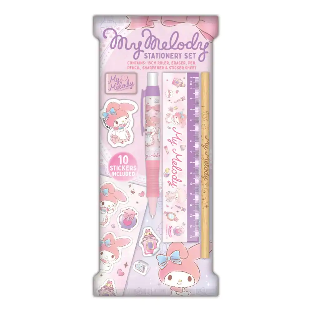 Zestaw artykułów piśmiennych Sanrio My Melody, 6-pak zdjęcie produktu