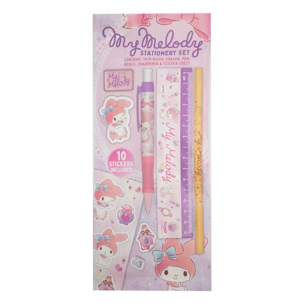 Zestaw artykułów piśmiennych Sanrio My Melody, 6-pak zdjęcie produktu
