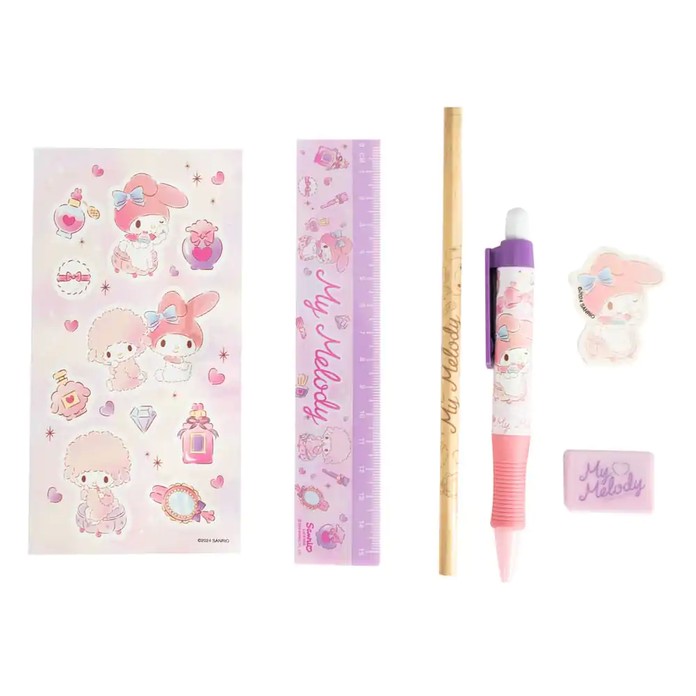 Zestaw artykułów piśmiennych Sanrio My Melody, 6-pak zdjęcie produktu