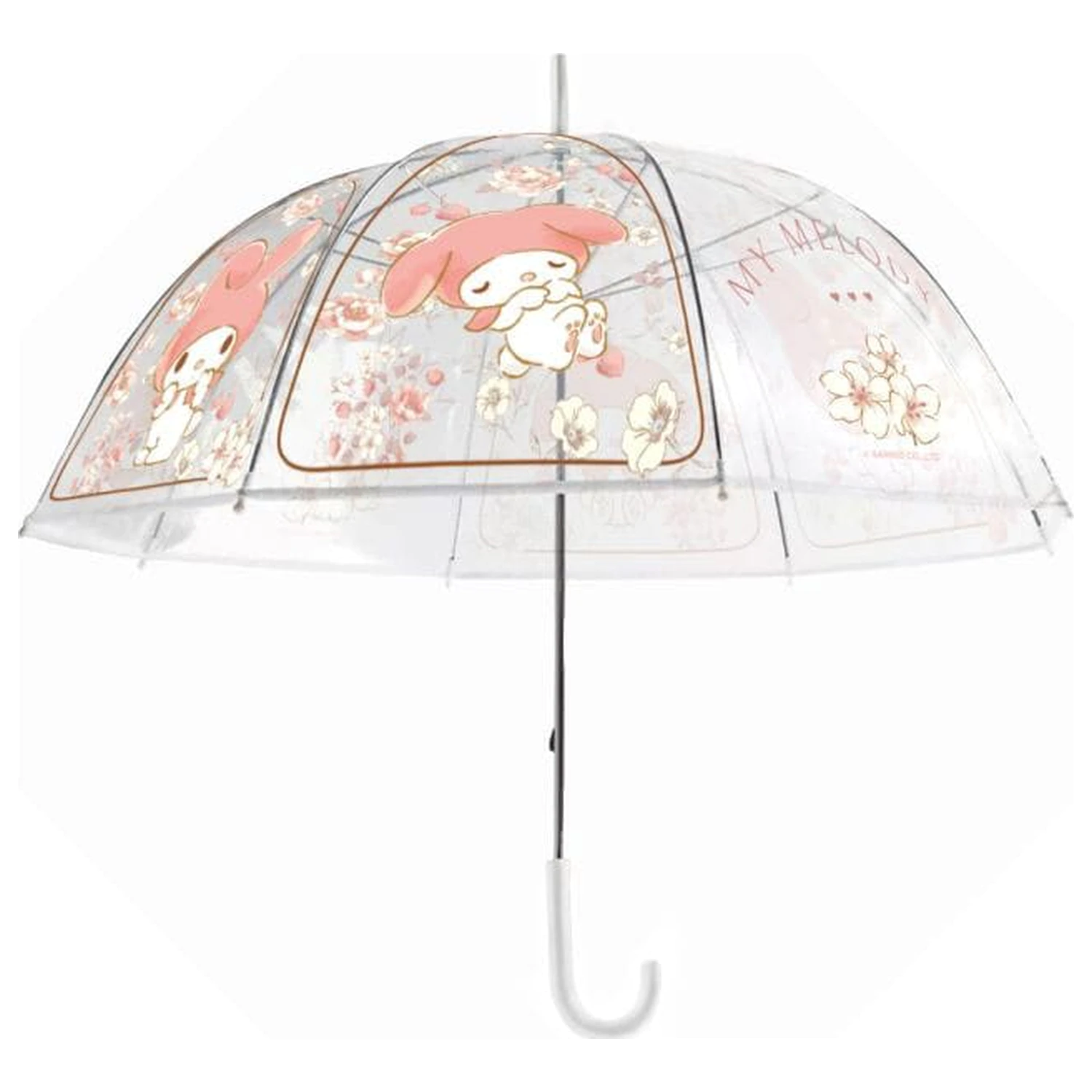 Sanrio Parasol My Melody Floral Garden Transparentny zdjęcie produktu