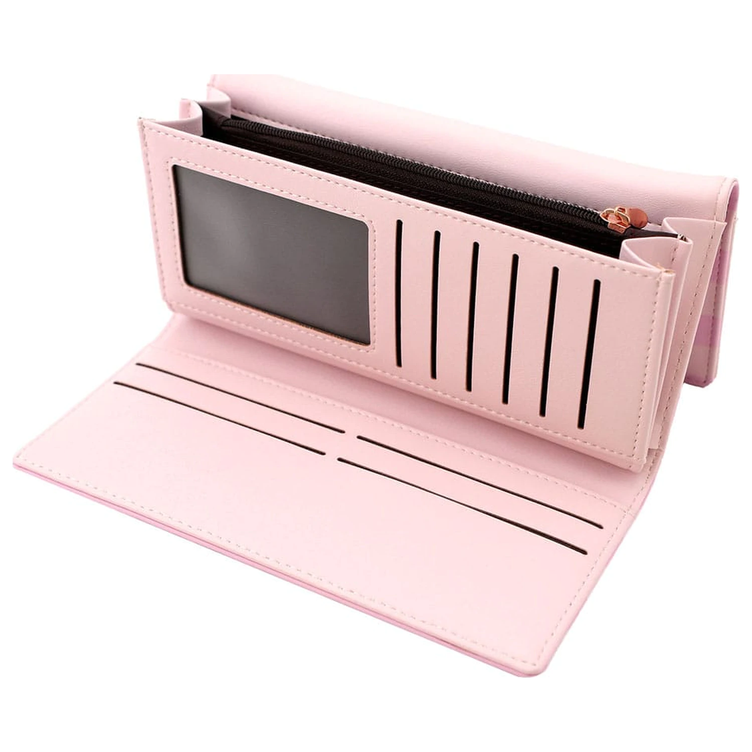 Sanrio Różowo-Czarna Torebka na monety z serii Party Kuromi & My Melody zdjęcie produktu