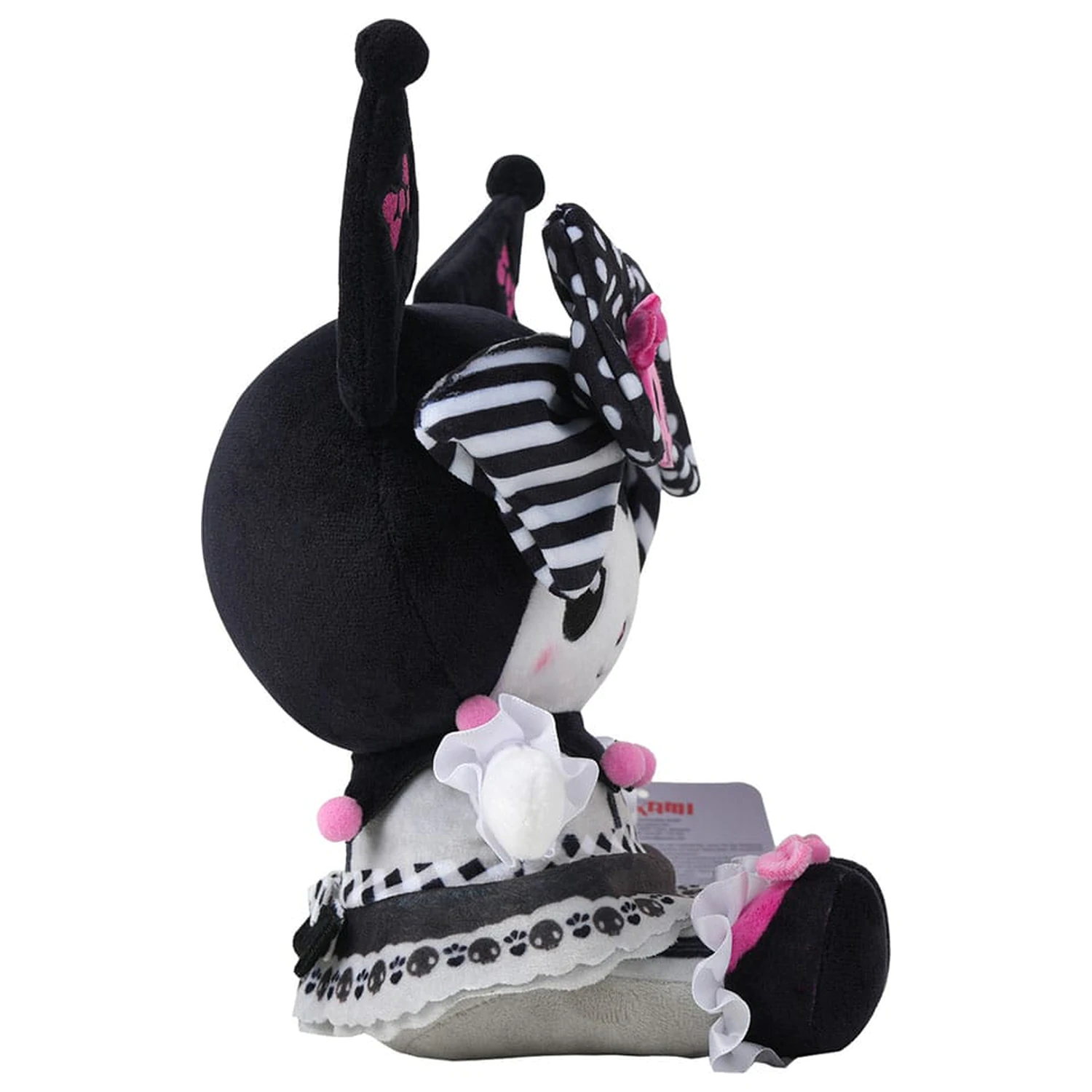 Sanrio Różowo-Czarna Seria Party Pluszowa Figurka Kuromi 22 cm zdjęcie produktu