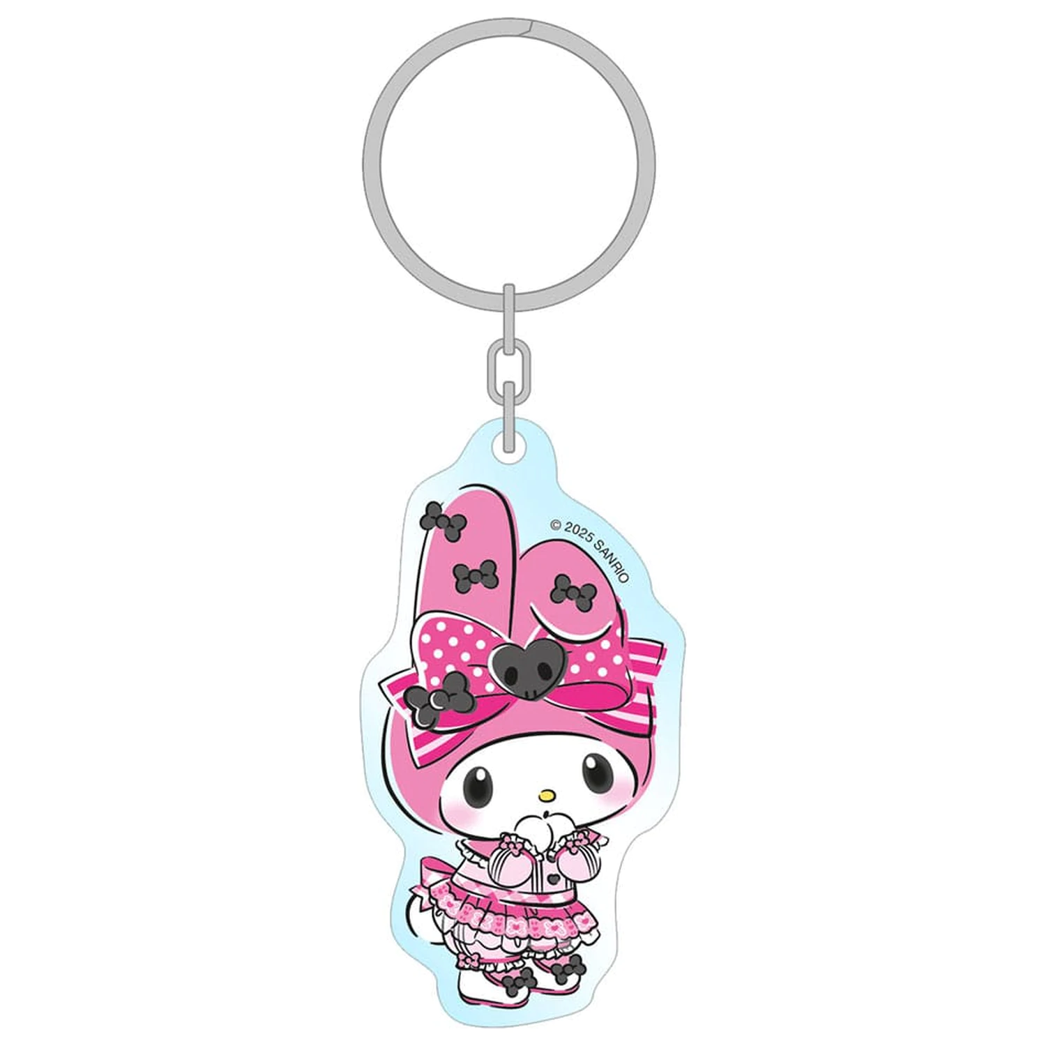 Sanrio Pink Black Party Series Akrylowy brelok My Melody 7 cm zdjęcie produktu