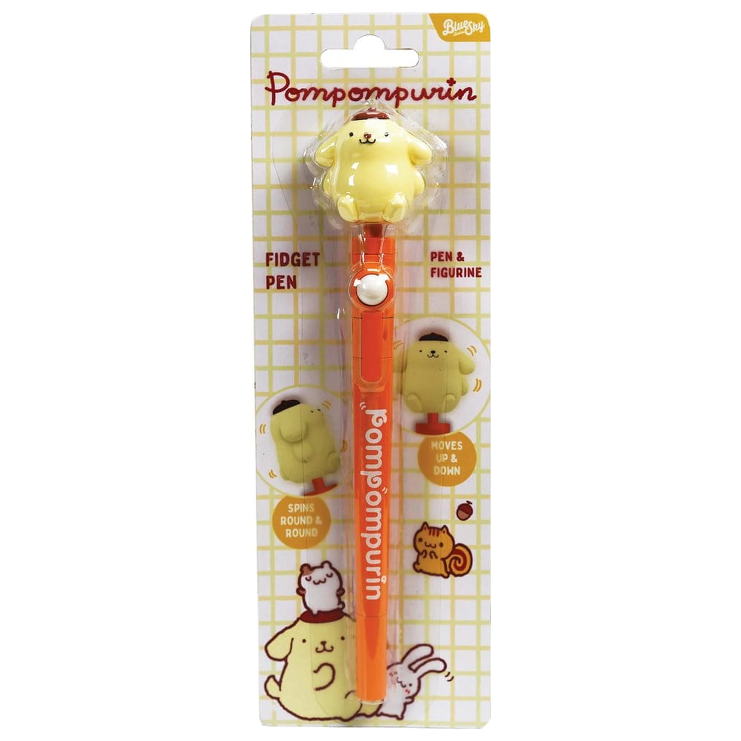 Sanrio Fidget Pen Pompompurin Pomarańczowy zdjęcie produktu