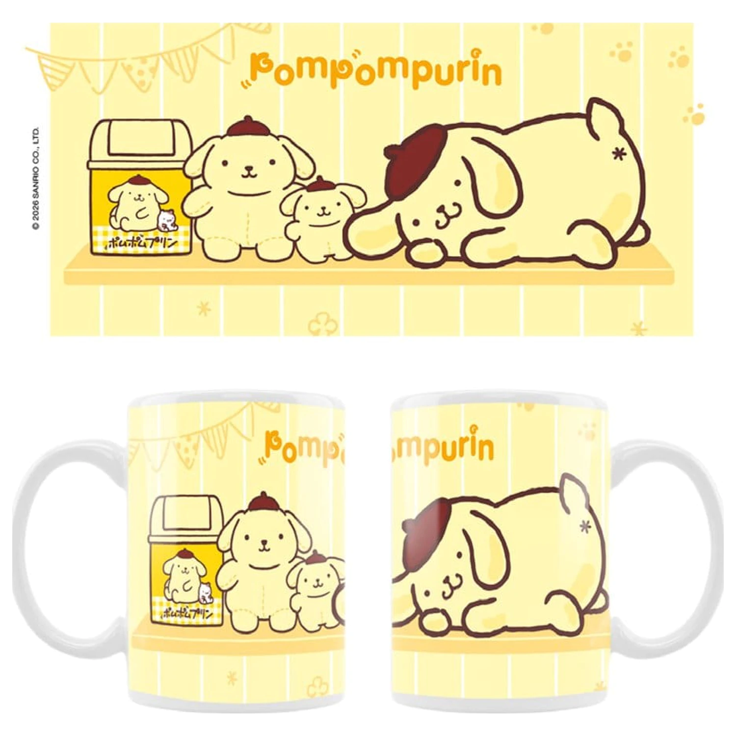 Sanrio Kubek Pompompurin Squishy Cute Purin 02 zdjęcie produktu