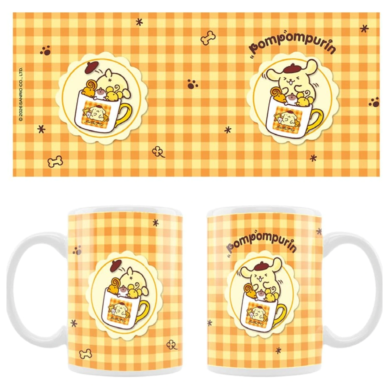 Sanrio Kubek Pompompurin Squishy Cute Purin 03 zdjęcie produktu