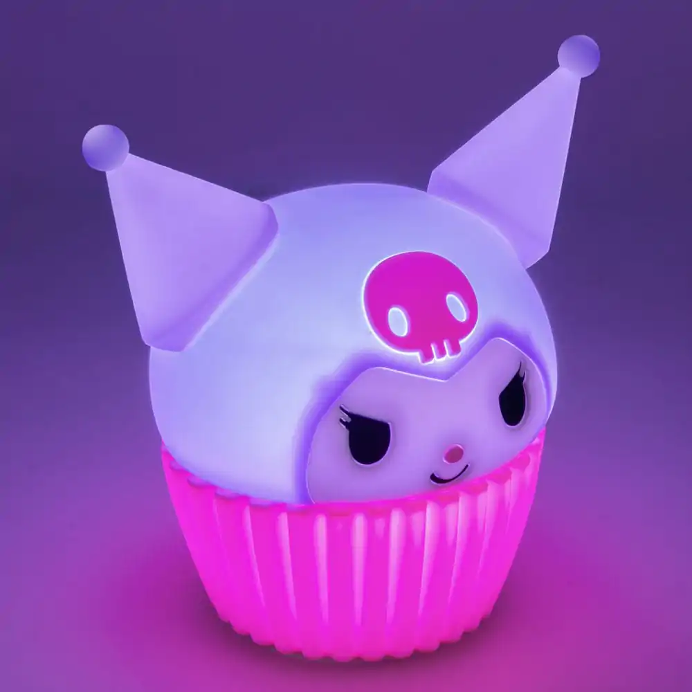 Sanrio Squishy Świecąca Lampka Silikonowa Kuromi 15 cm zdjęcie produktu