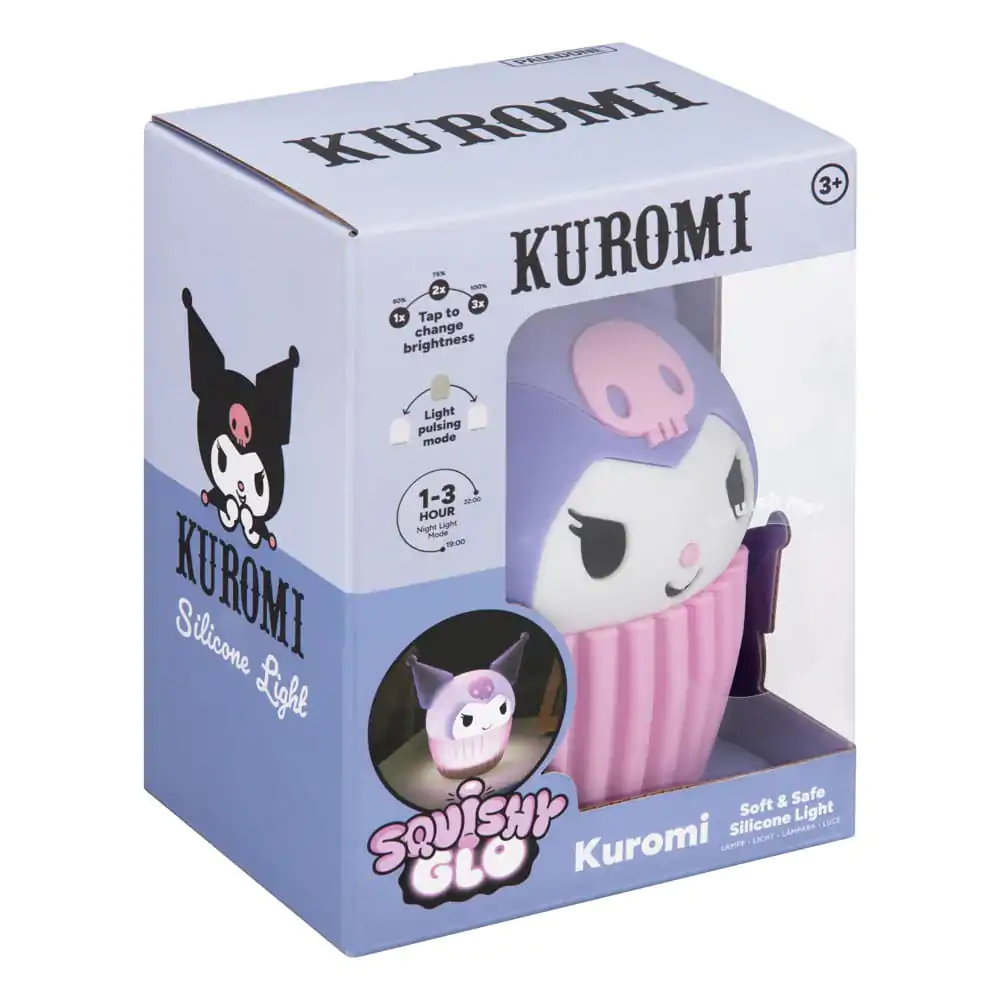 Sanrio Squishy Świecąca Lampka Silikonowa Kuromi 15 cm zdjęcie produktu