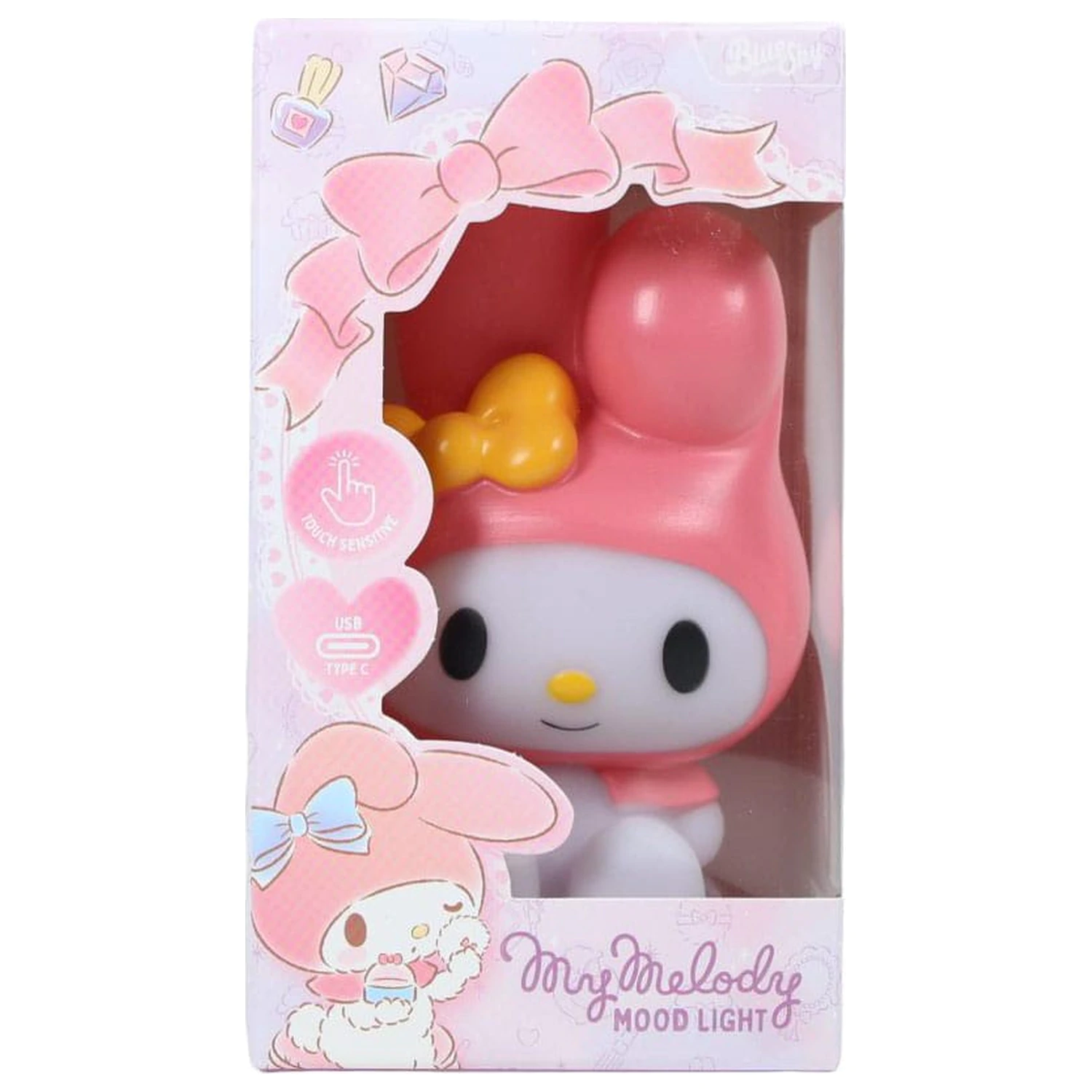 Lampa nastrojowa Sanrio z USB-C My Melody 11 cm zdjęcie produktu