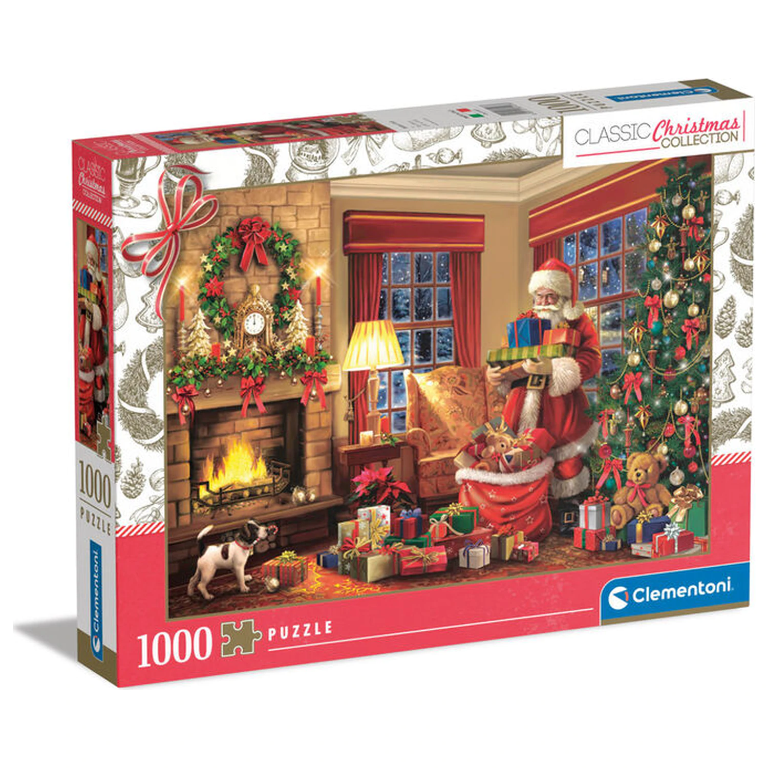 Santa's Visit puzzle 1000 elementów zdjęcie produktu
