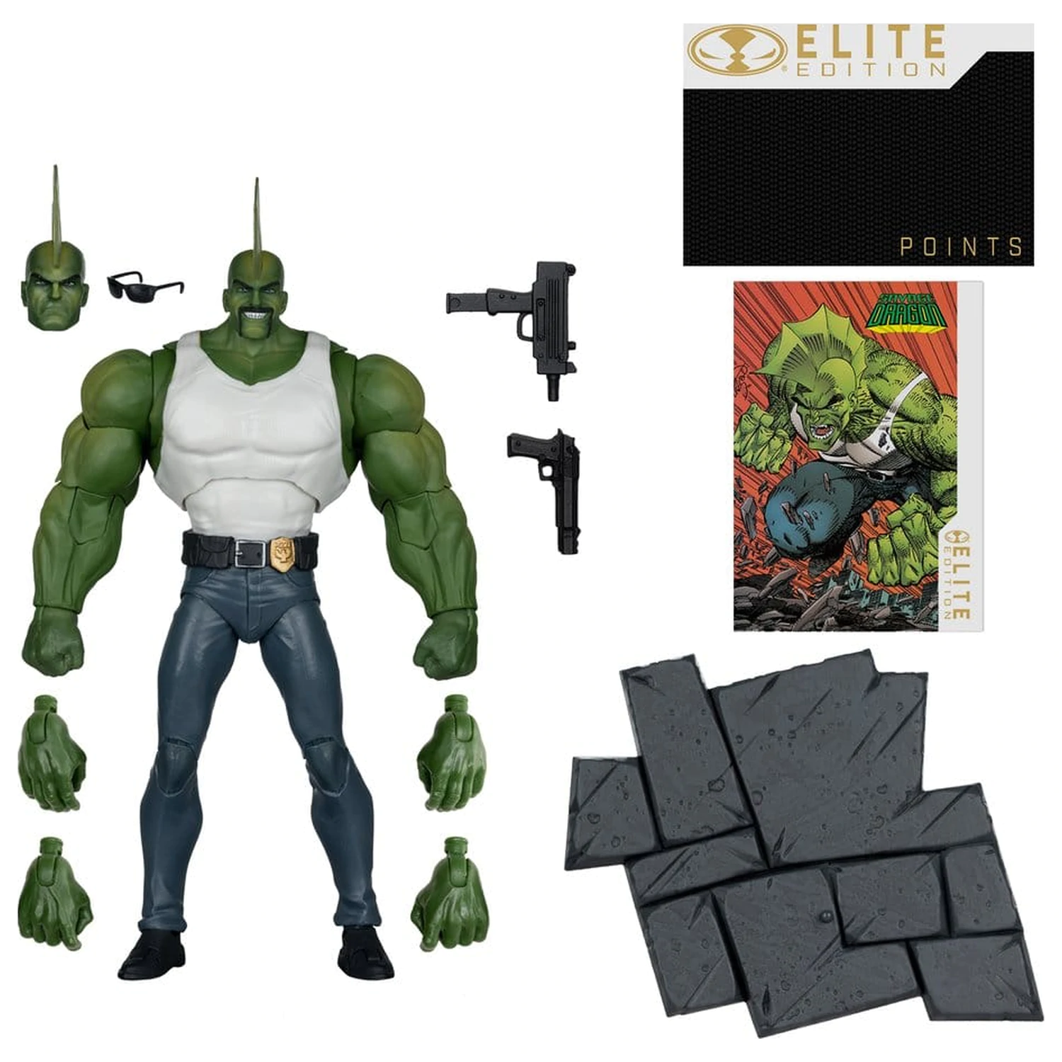 Savage Dragon Image Comics Founders Series McFarlane Elite Edition Figurka akcji Dragon 20 cm zdjęcie produktu