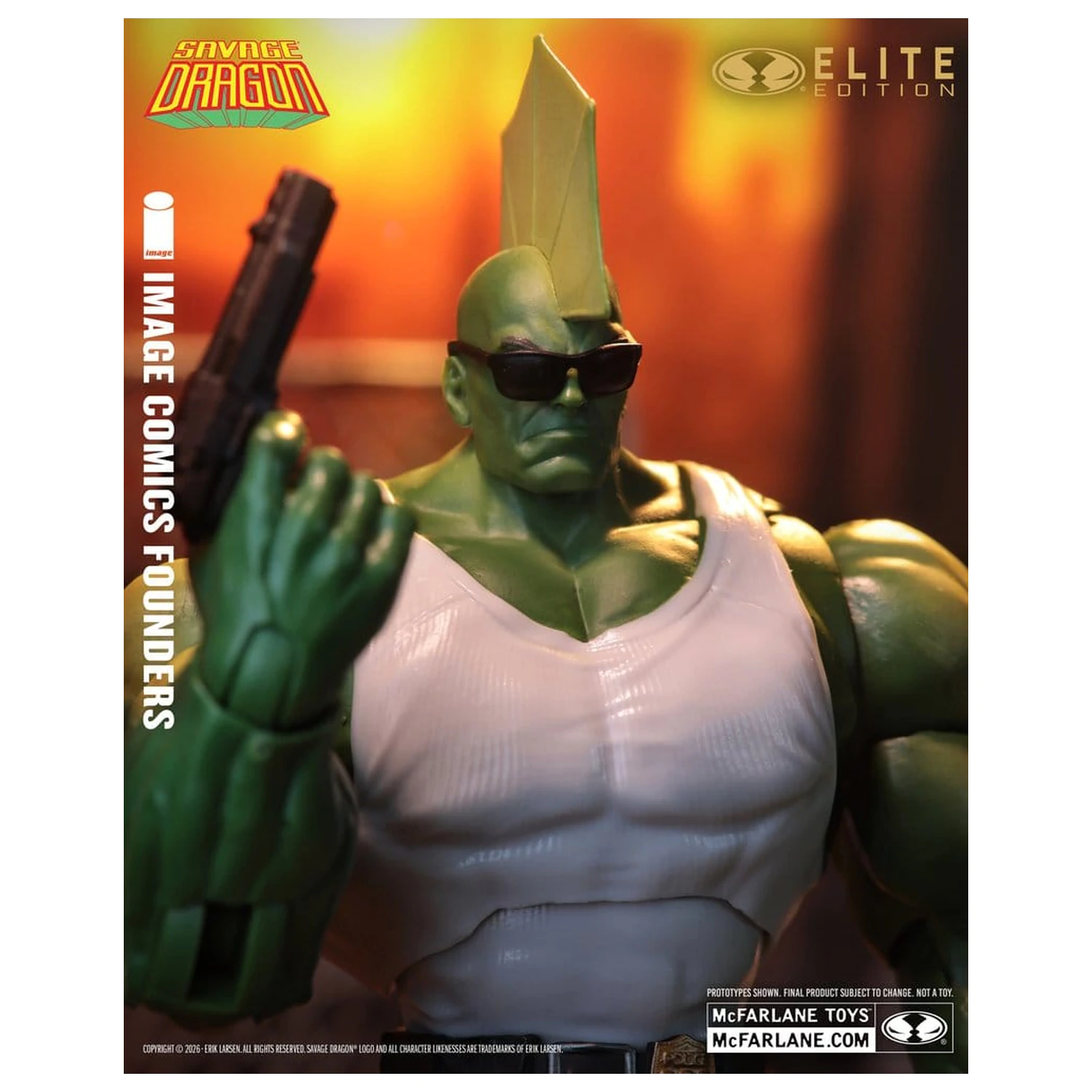 Savage Dragon Image Comics Founders Series McFarlane Elite Edition Figurka akcji Dragon 20 cm zdjęcie produktu