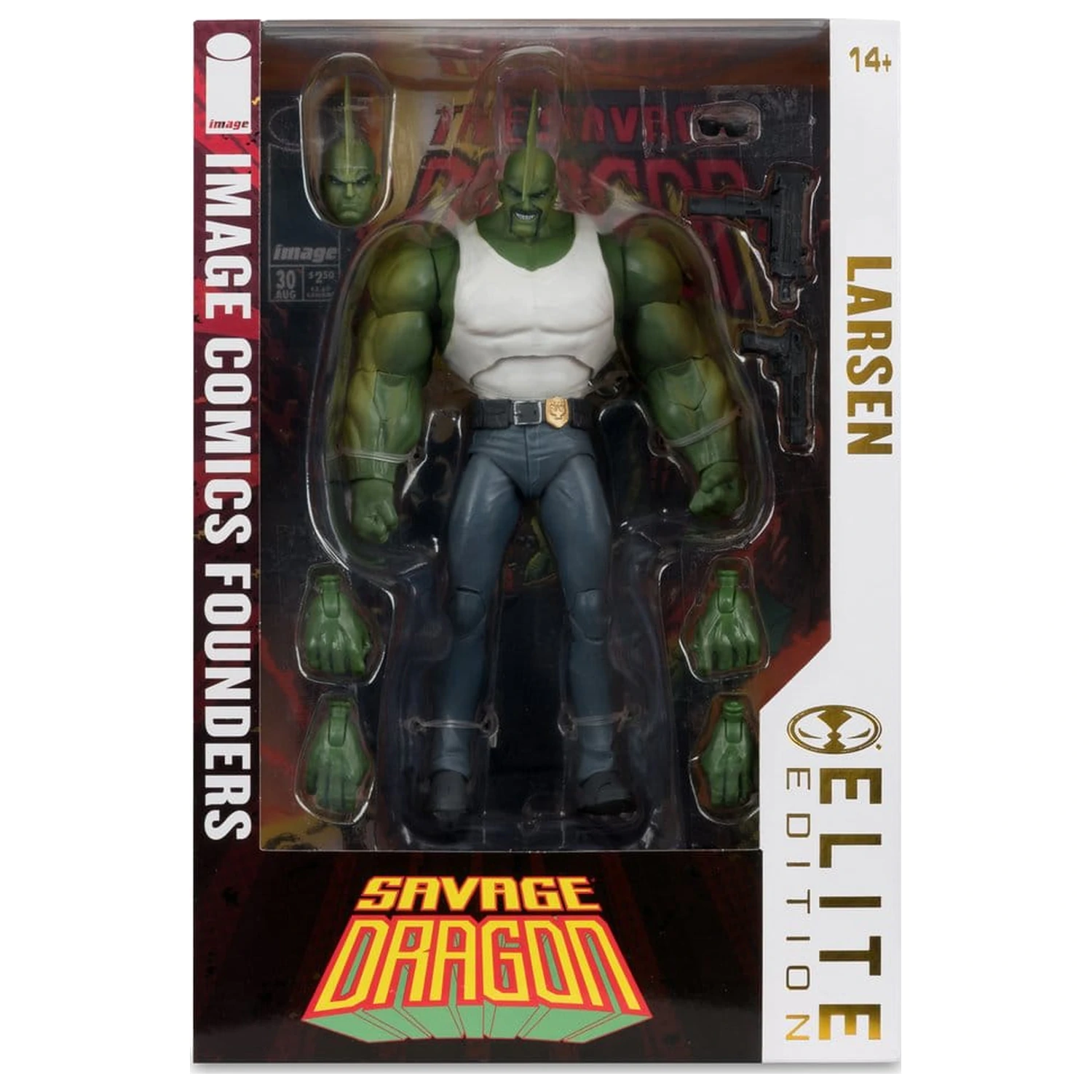 Savage Dragon Image Comics Founders Series McFarlane Elite Edition Figurka akcji Dragon 20 cm zdjęcie produktu