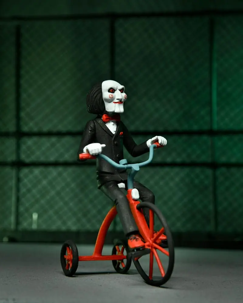 Saw Toony Terrors Figurka Jigsaw Killer & Billy Tricycle Zestaw w Pudełku 15 cm zdjęcie produktu