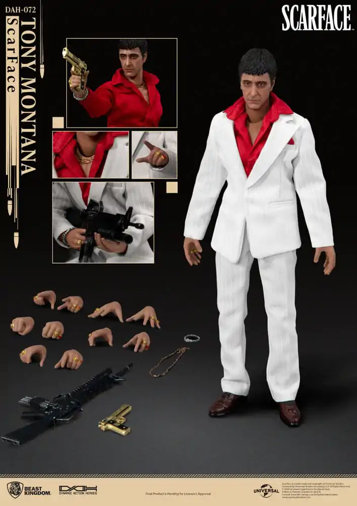 Scarface (1983) Figurka Akcji Tony Montana 20 cm zdjęcie produktu