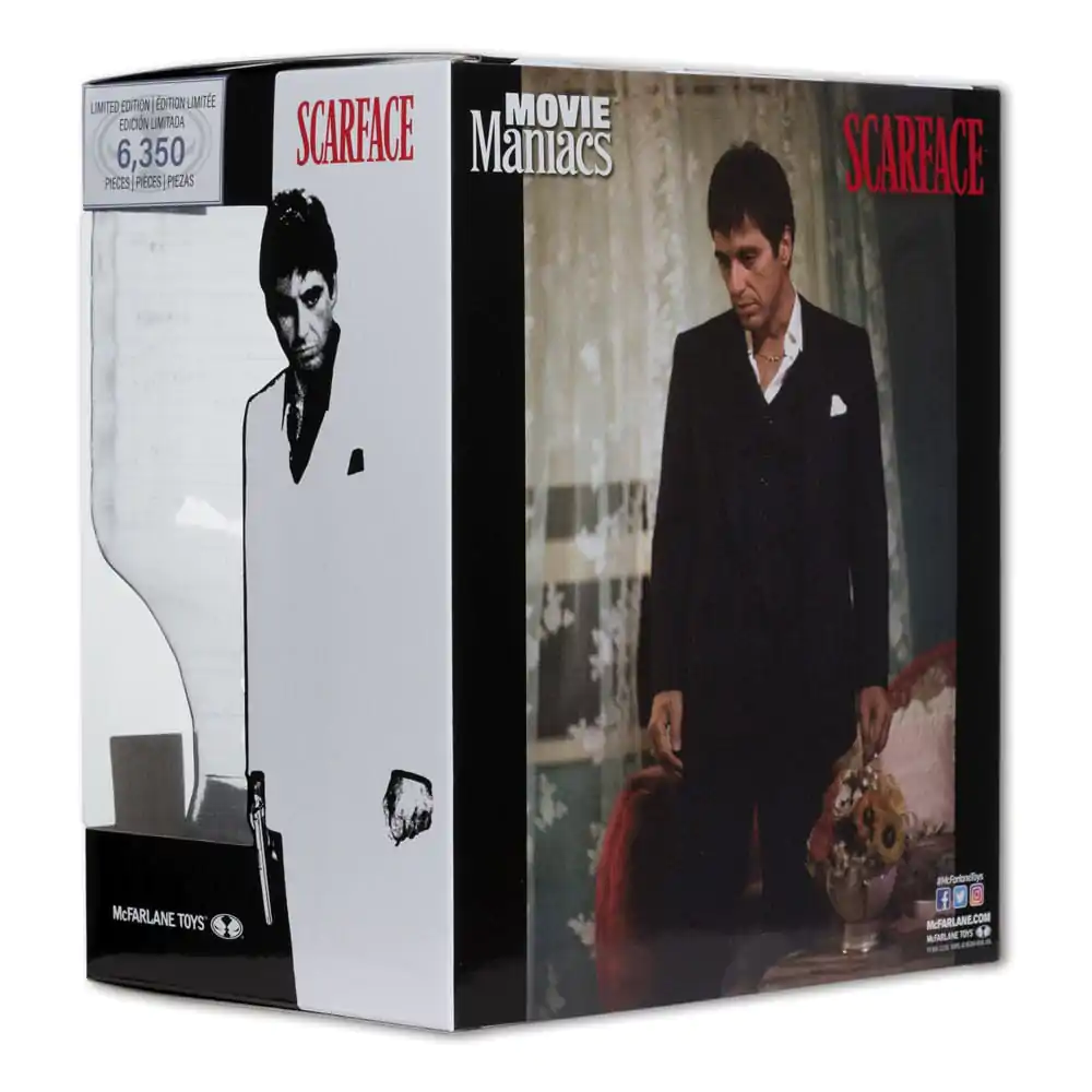 Scarface Movie Maniacs PVC Statuetka Tony Montana 17 cm zdjęcie produktu