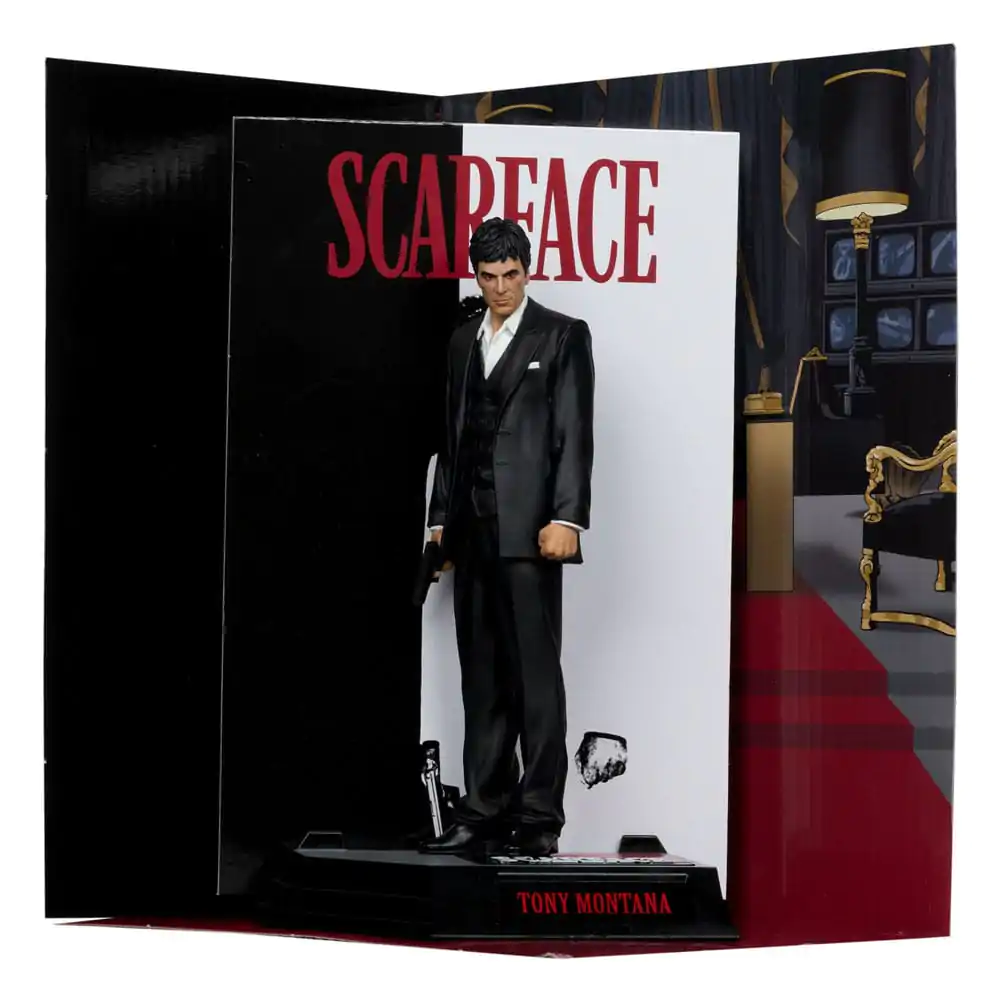 Scarface Movie Maniacs PVC Statuetka Tony Montana 17 cm zdjęcie produktu