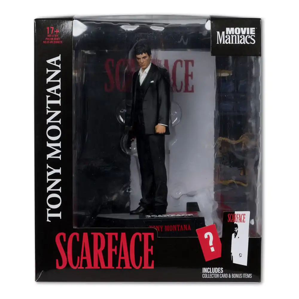 Scarface Movie Maniacs PVC Statuetka Tony Montana 17 cm zdjęcie produktu