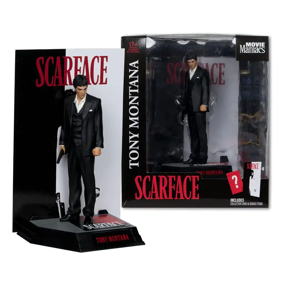 Scarface Movie Maniacs PVC Statuetka Tony Montana 17 cm zdjęcie produktu