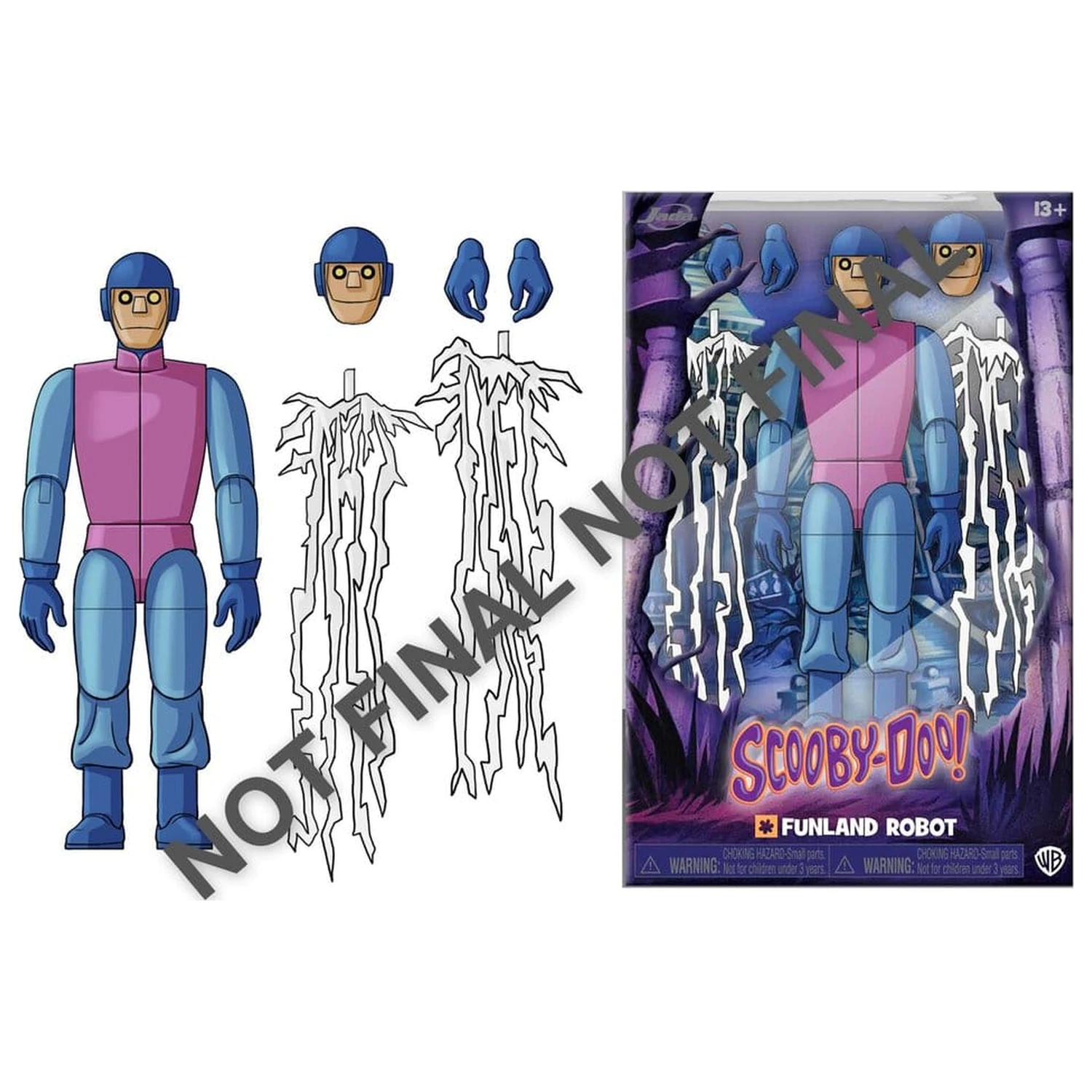 Scooby Doo figurka Action Funland Robot 16 cm zdjęcie produktu