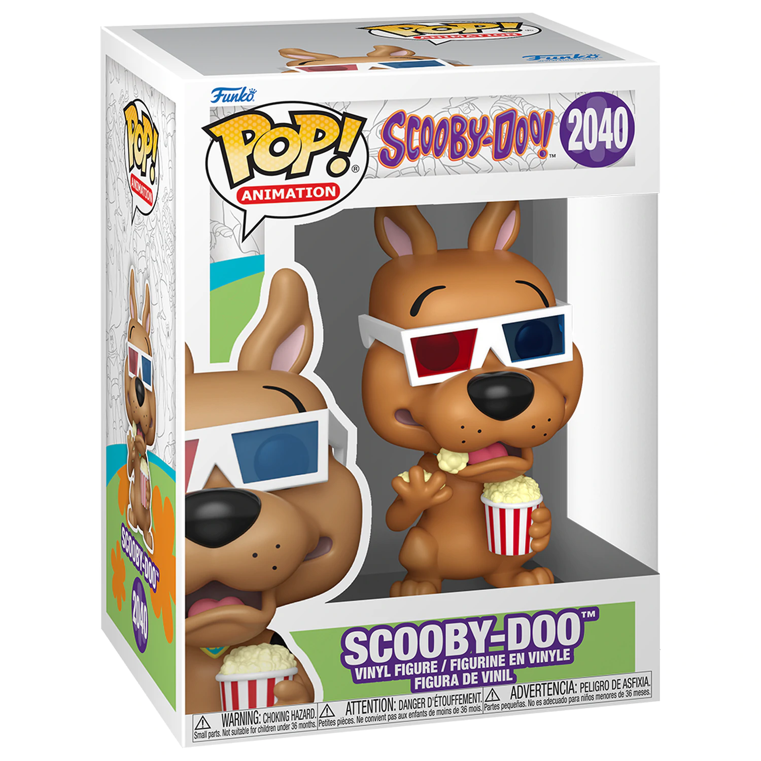Scooby Doo Pop! Figurka winylowa Animacja Scooby Doo 9 cm zdjęcie produktu