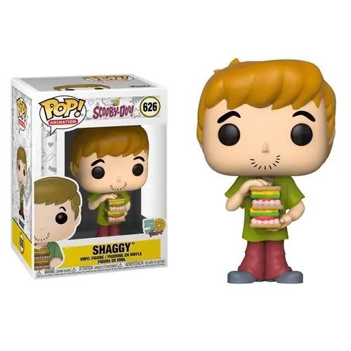 Scooby Doo POP! Animation Figurka winylowa Kudłaty z kanapką 9 cm zdjęcie produktu