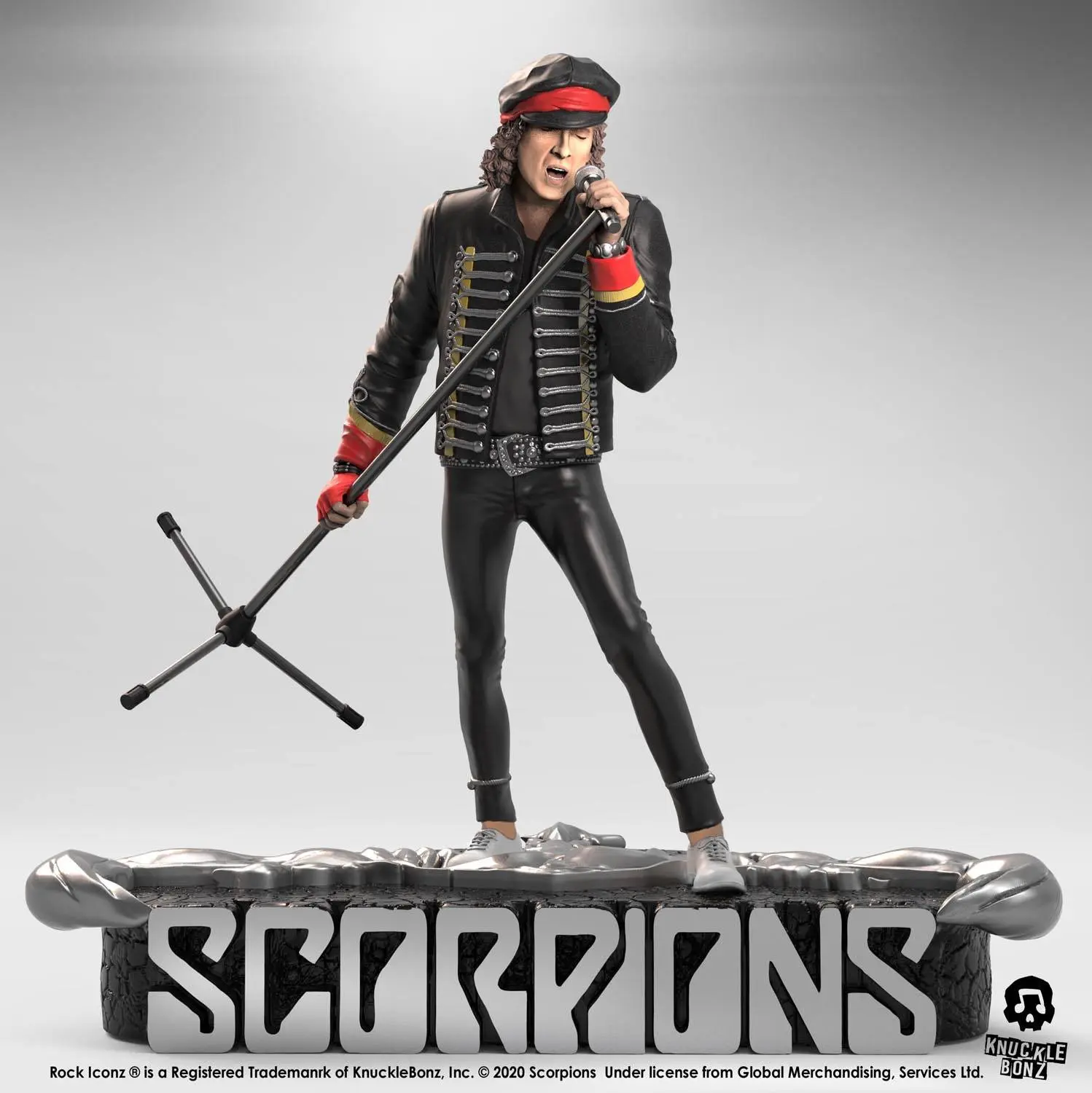 Scorpions Rock Iconz Statue Klaus Meine Limited Edition 22 cm Statua zdjęcie produktu