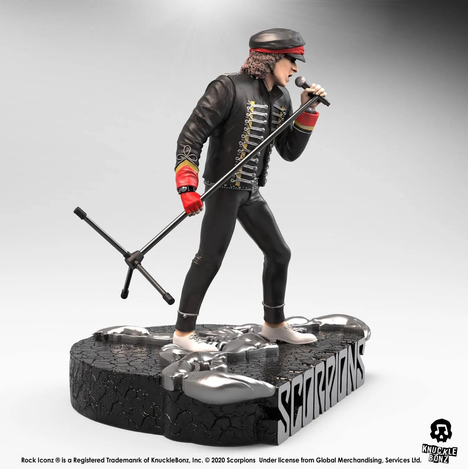 Scorpions Rock Iconz Statue Klaus Meine Limited Edition 22 cm Statua zdjęcie produktu