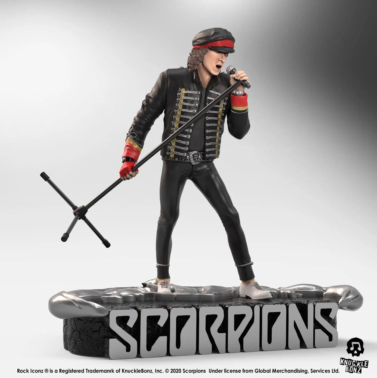 Scorpions Rock Iconz Statue Klaus Meine Limited Edition 22 cm Statua zdjęcie produktu