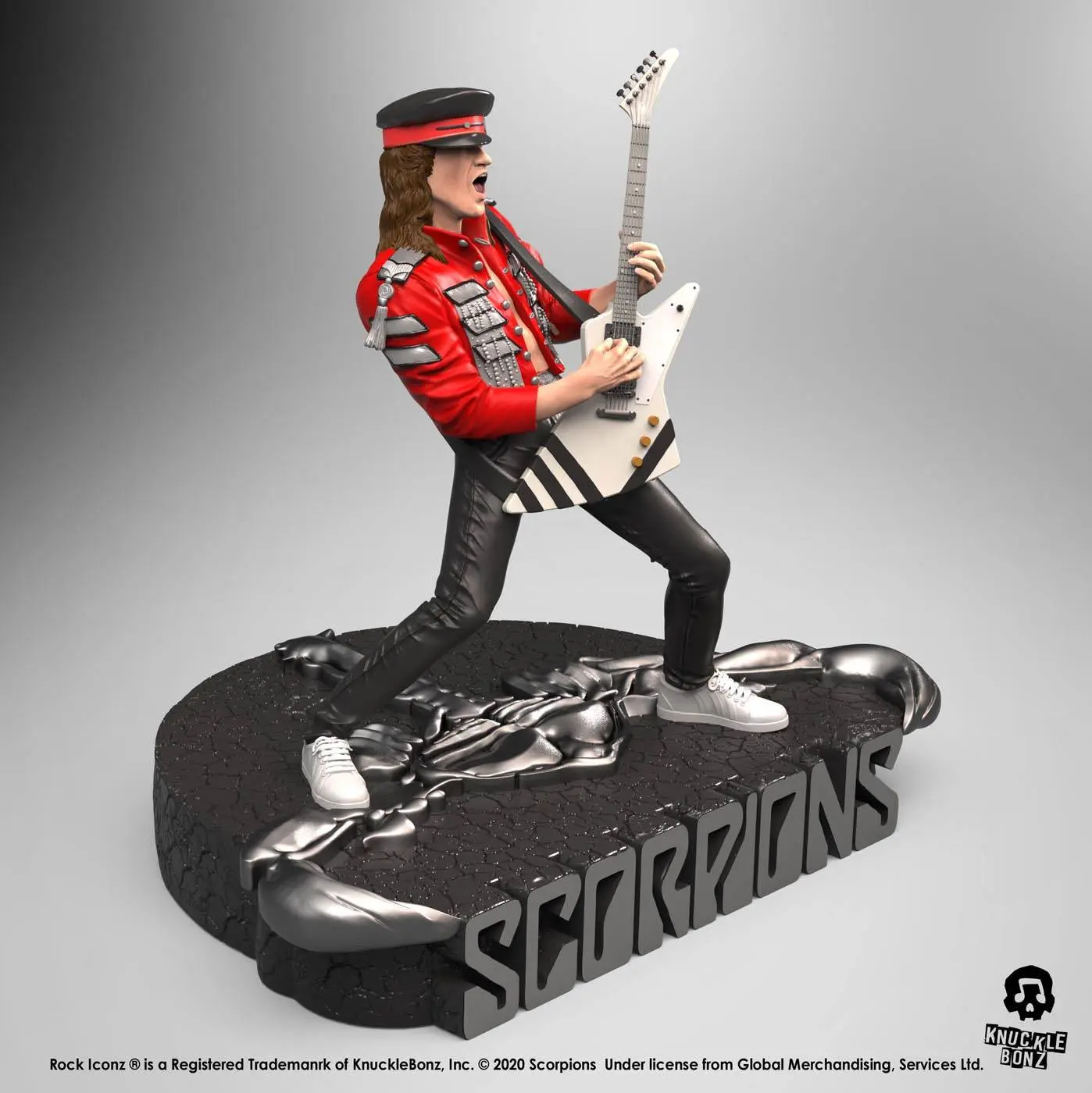 Scorpions Rock Iconz Statue Matthias Jabs Edycja Limitowana 22 cm zdjęcie produktu