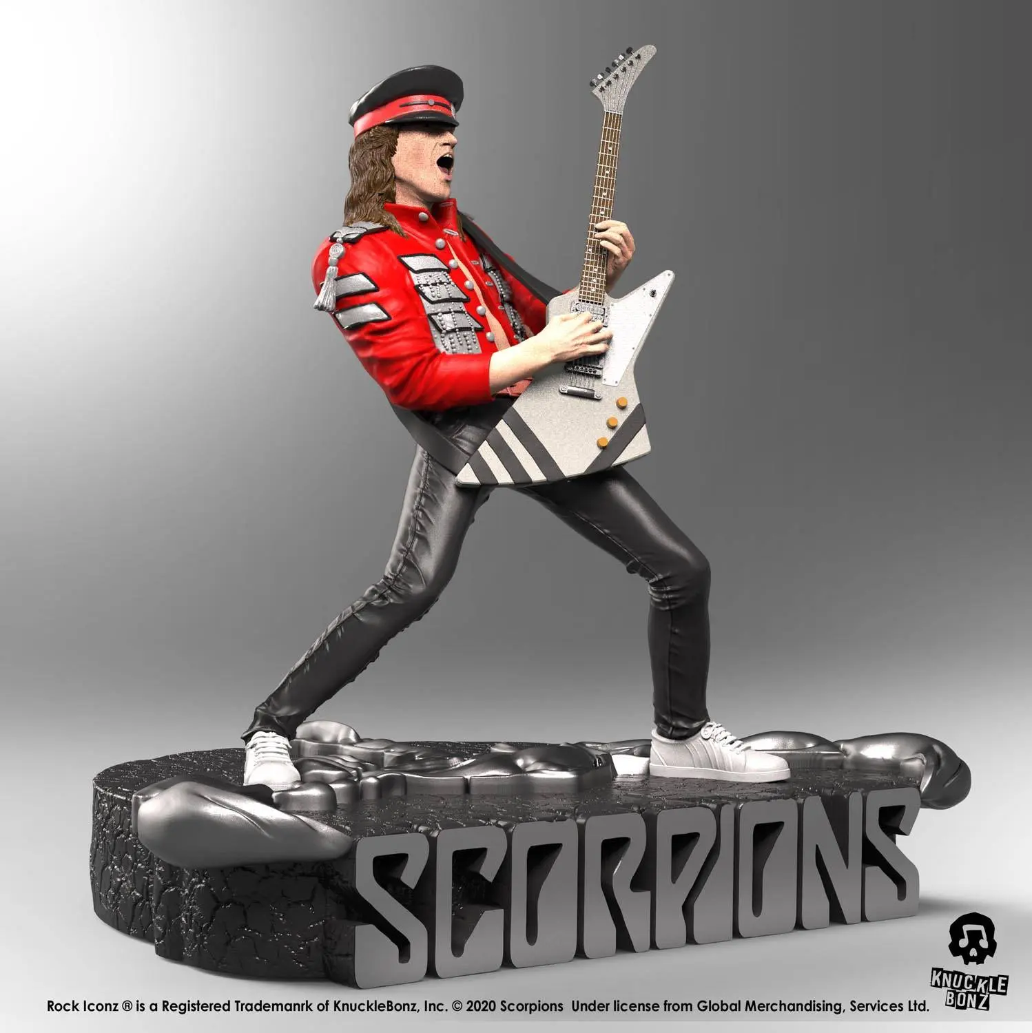 Scorpions Rock Iconz Statue Matthias Jabs Edycja Limitowana 22 cm zdjęcie produktu