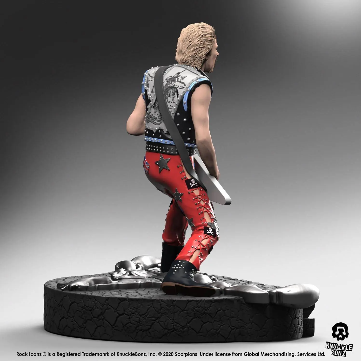 Scorpions Rock Iconz Statue Rudolf Schenker Edycja Limitowana 22 cm zdjęcie produktu