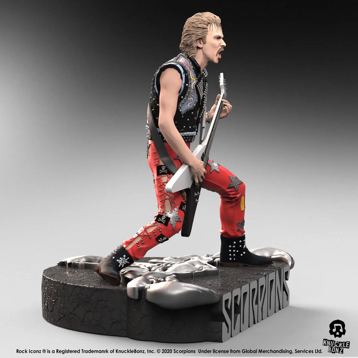 Scorpions Rock Iconz Statue Rudolf Schenker Edycja Limitowana 22 cm zdjęcie produktu