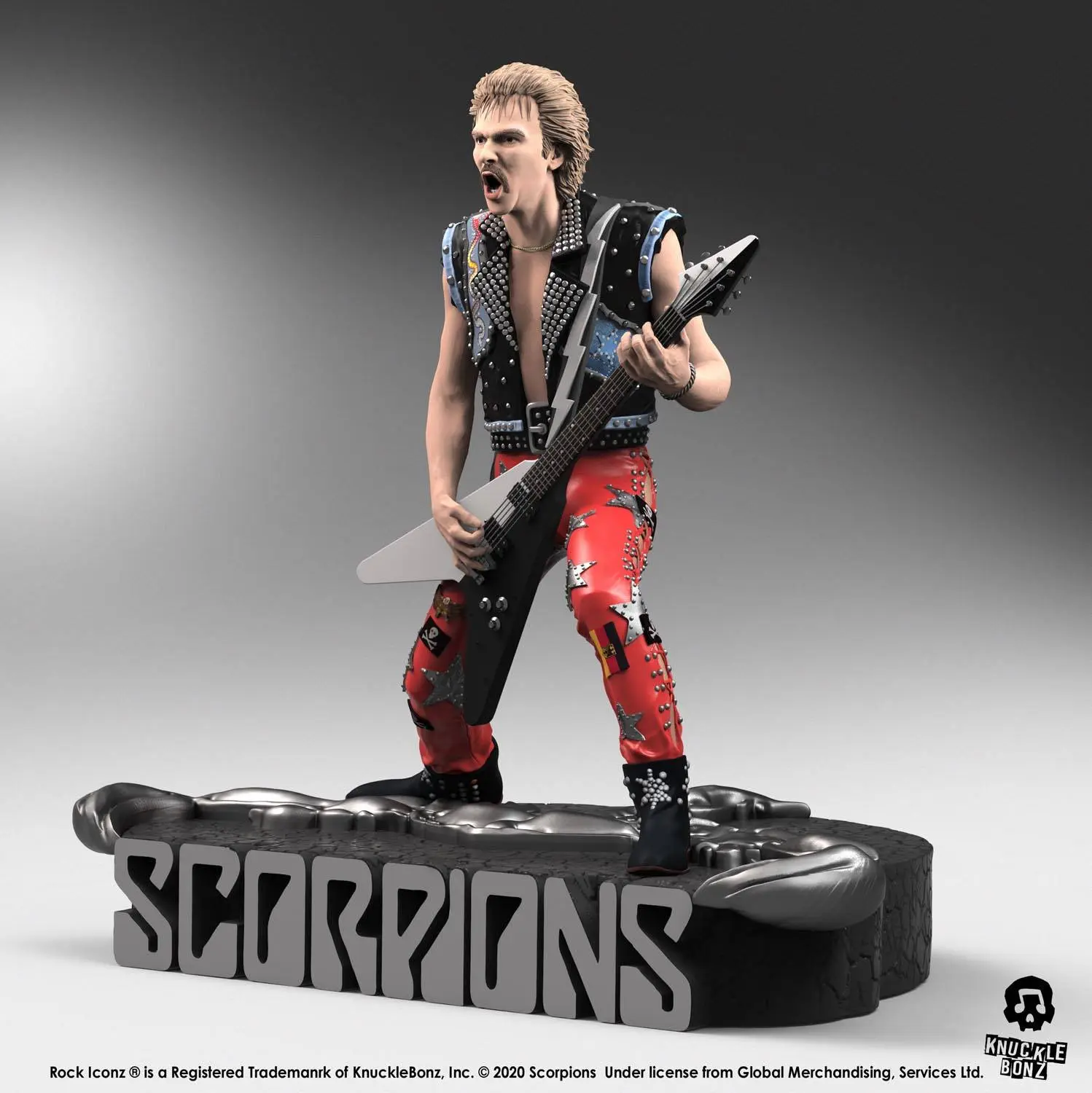 Scorpions Rock Iconz Statue Rudolf Schenker Edycja Limitowana 22 cm zdjęcie produktu