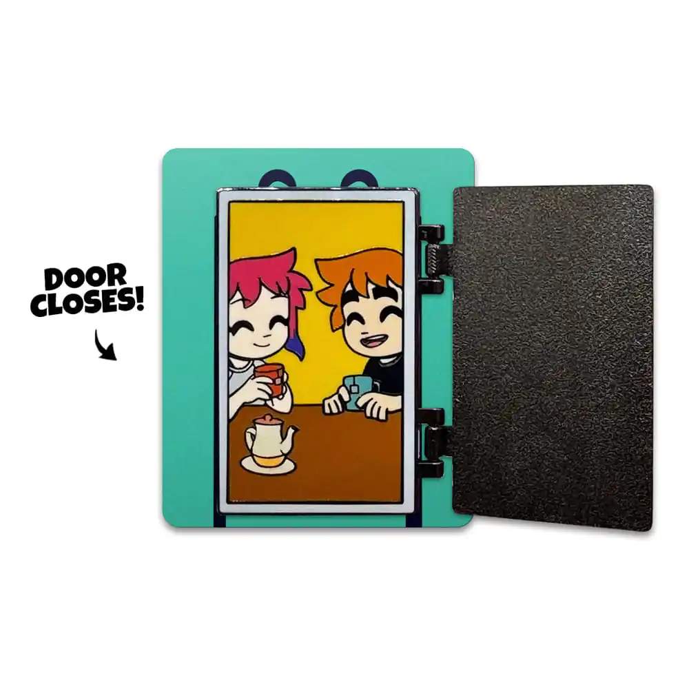 Scott Pilgrim Przypinka Door Swinging 5 cm zdjęcie produktu