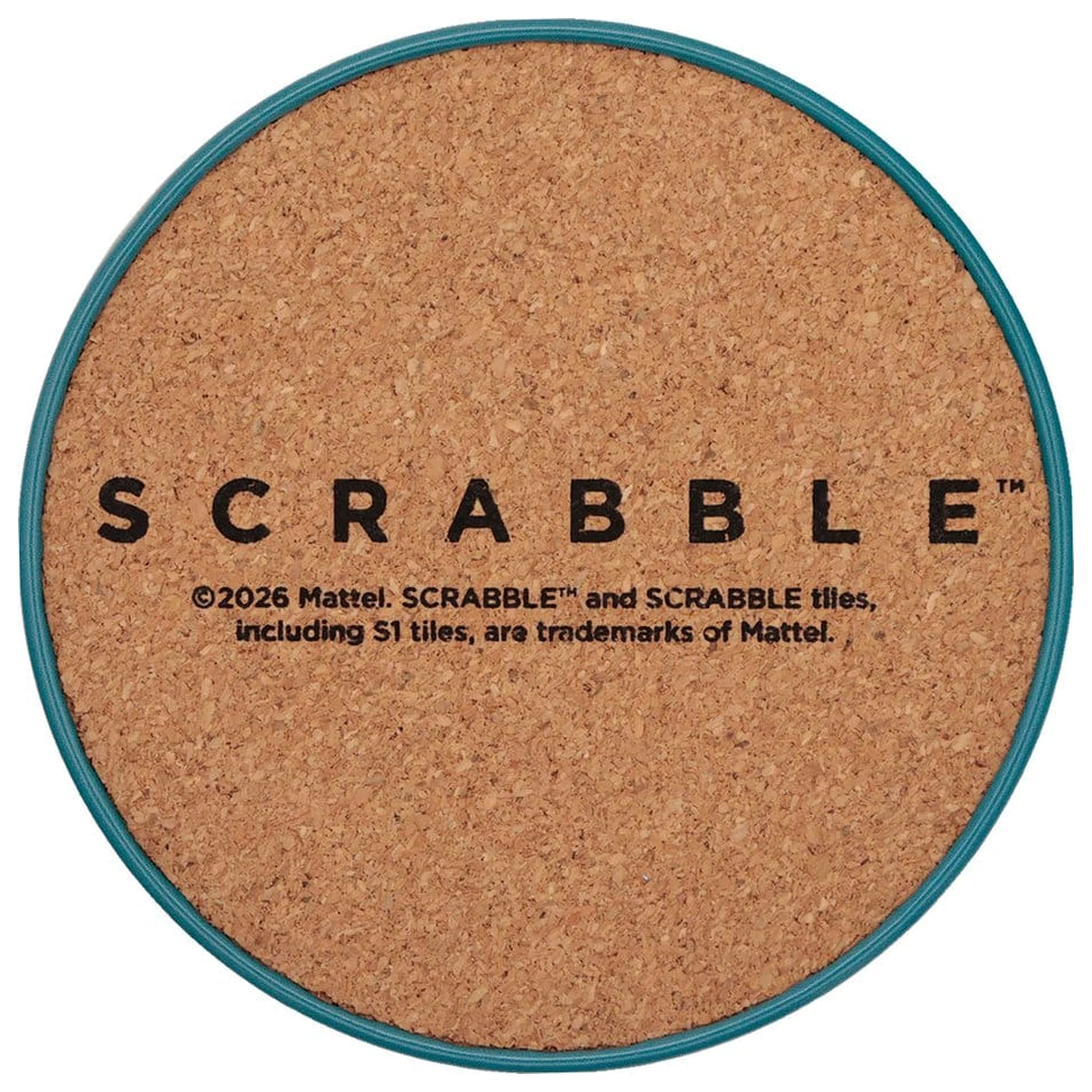 Scrabble Coaster Zestaw 4 Podkładek z Nadrukowanego Metalu zdjęcie produktu