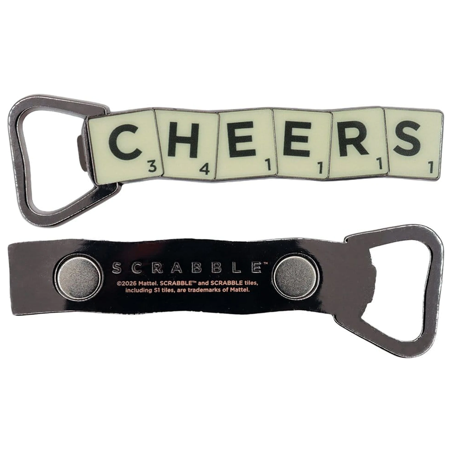 Scrabble Otwieracz do Butelek Magnetyczny Cheers zdjęcie produktu
