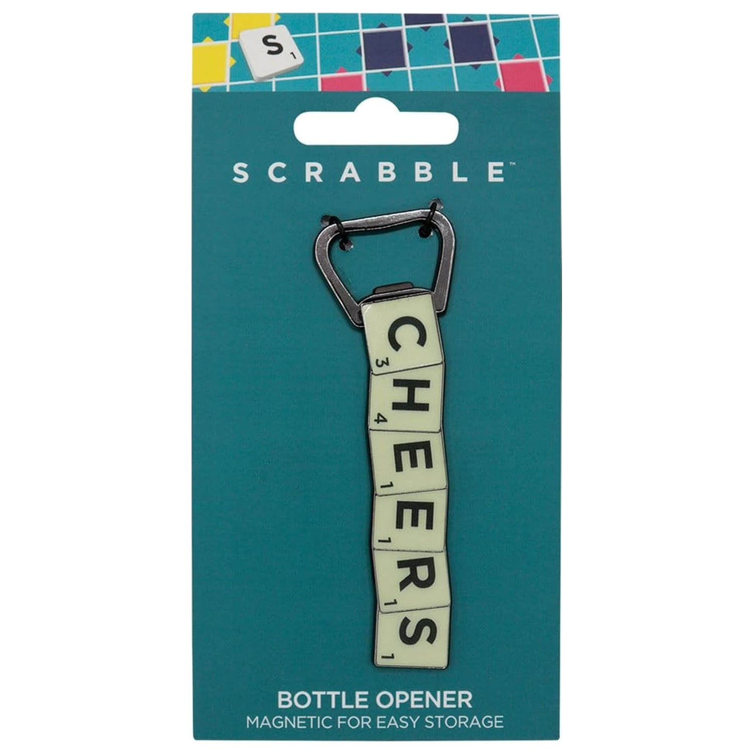 Scrabble Otwieracz do Butelek Magnetyczny Cheers zdjęcie produktu
