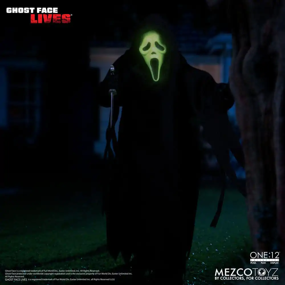 Figurka Akcji Scream 1/12 Ghost Face 16 cm zdjęcie produktu