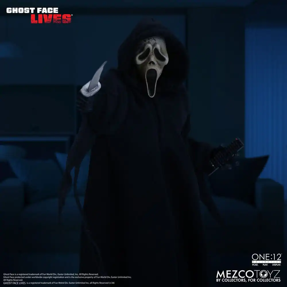 Figurka Akcji Scream 1/12 Ghost Face 16 cm zdjęcie produktu