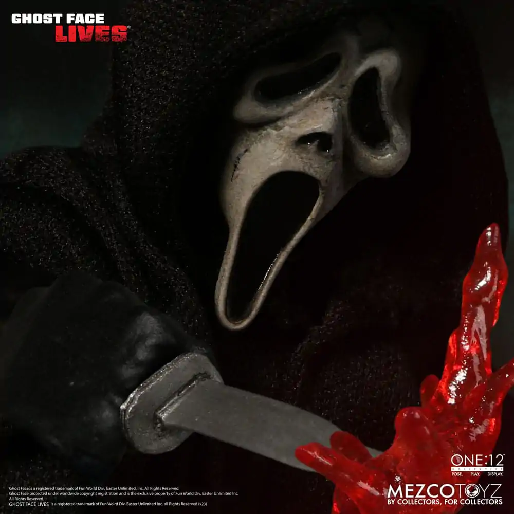 Figurka Akcji Scream 1/12 Ghost Face 16 cm zdjęcie produktu