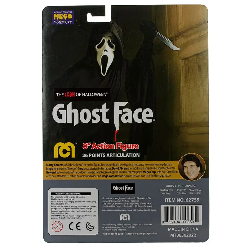 Scream Ghost Face figurka 20cm zdjęcie produktu