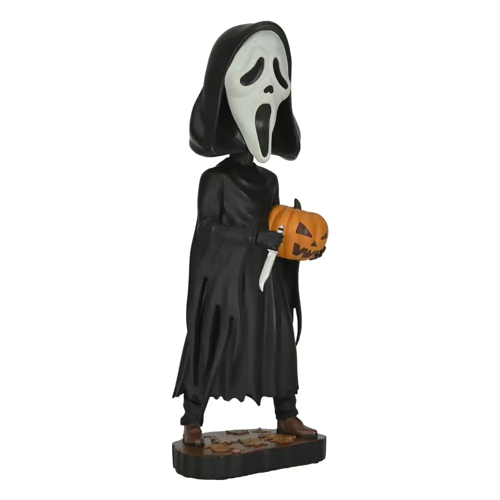 Figurka kiwająca głową Head Knocker Scream Ghost Face z dynią 20 cm zdjęcie produktu