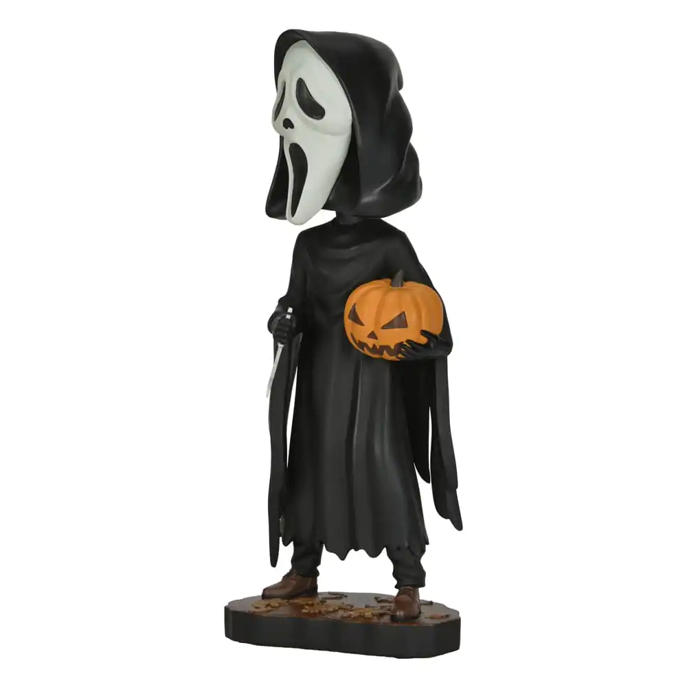 Figurka kiwająca głową Head Knocker Scream Ghost Face z dynią 20 cm zdjęcie produktu