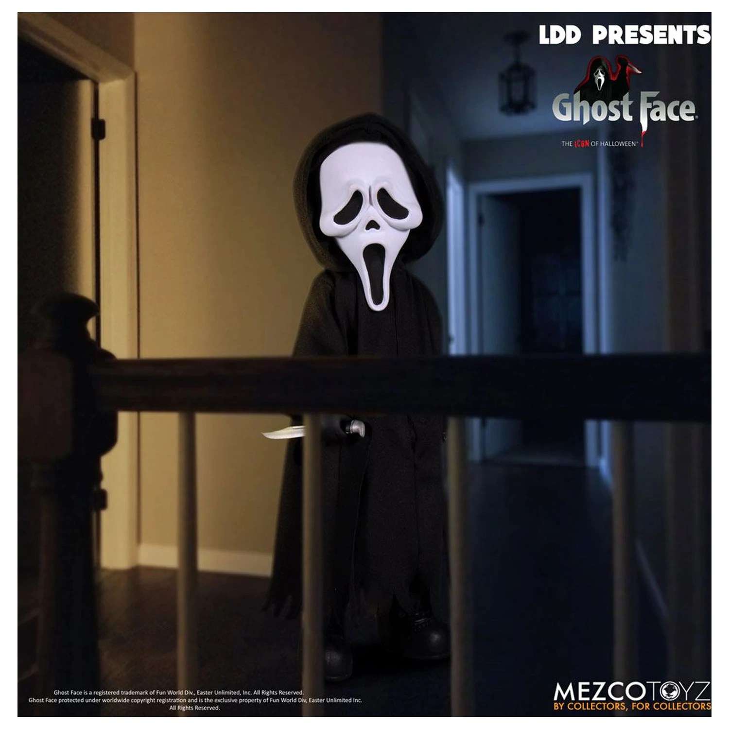 Scream Living Dead Dolls Lalka Ghost Face 25 cm zdjęcie produktu